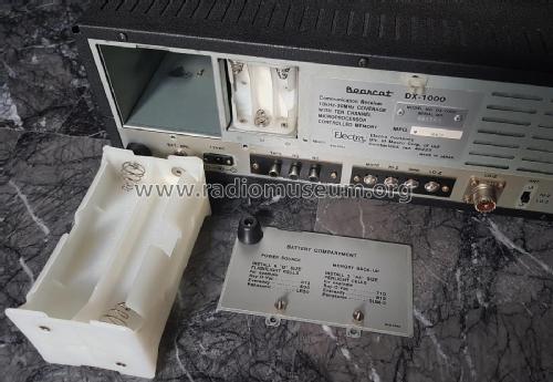 Bearcat Communication Receiver DX-1000; Electra Co. / Corp. (ID = 2768465) Amateur-R