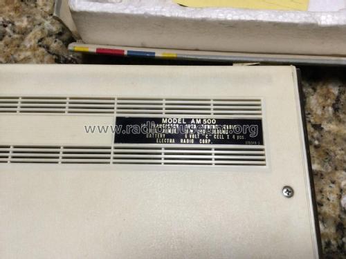 Dial O Matic Solid State 10 Transistor Auto Tuning AM500; Electra Radio Corp. (ID = 2602864) Radio