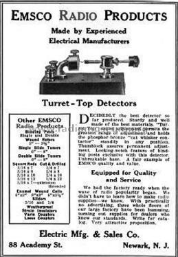 Turret-Top Detector ; Electric Mfg. & (ID = 1248041) Radio part