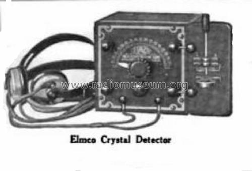 Elmco Crystal Detector ; Electric Machine (ID = 995197) Galène