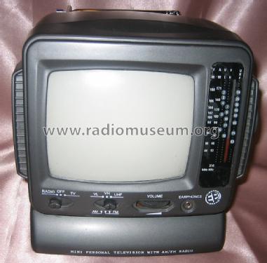 Mini Personal Television with AM/FM Radio 327K; Electro-Brand Inc.; (ID = 1418537) Television