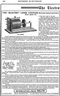 Electro Loose Coupler No. 12000; Electro Importing Co (ID = 1635746) mod-pre26