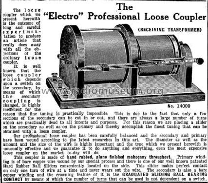 Electro Professional Loose Coupler ; Electro Importing Co (ID = 1390239) mod-pre26