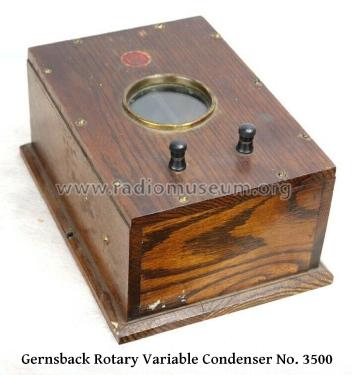 Gernsback Rotary Variable Condenser No. 3500; Electro Importing Co (ID = 2495364) Radio part