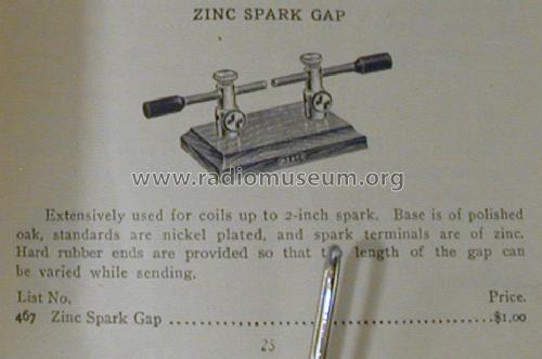 Zinc Spark Gap ; Electro Importing Co (ID = 1575458) Amateur-D