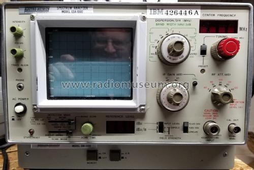 ESA-1000 Spectrum Analyzer; Electro-Metrics EM; (ID = 2639699) Equipment