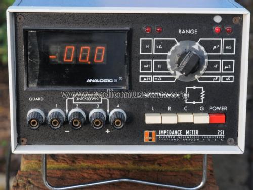 Impedance Meter 251; Electro Scientific (ID = 1099439) Equipment