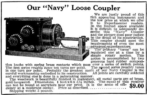 Navy Loose Coupler ; Electro-Set Company, (ID = 1611064) mod-pre26