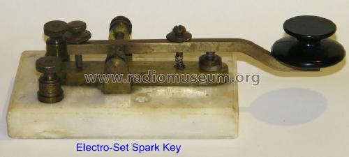 Spark Key ; Electro-Set Company, (ID = 1070907) Morse+TTY