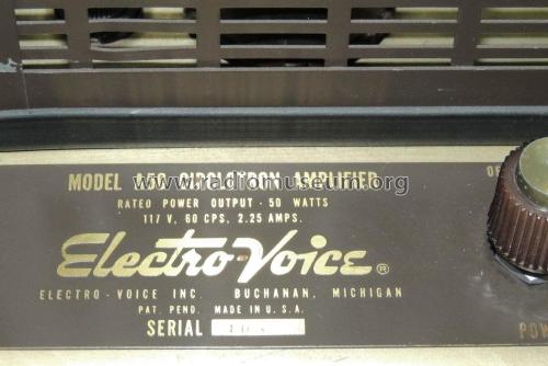 Circlotron Amplifier A50; Electro-Voice Inc.; (ID = 2793471) Ampl/Mixer