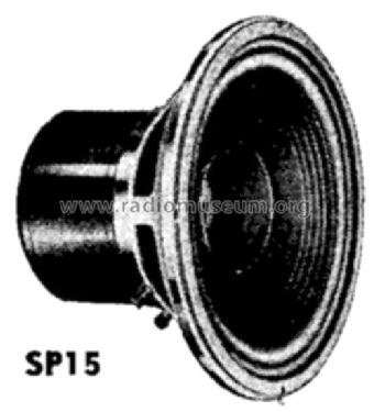 SP15B ; Electro-Voice Inc.; (ID = 412189) Speaker-P