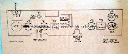 5C28; Electrohome Dominion (ID = 1963993) Radio