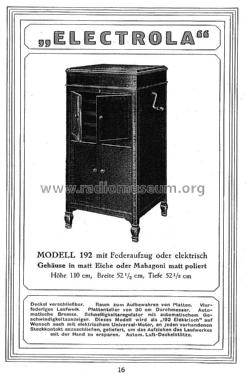 192; Electrola GmbH (ID = 3104247) TalkingM