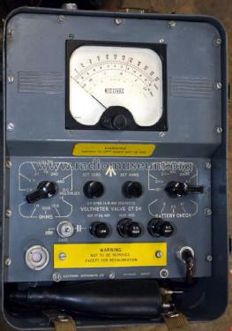 MicOvac Valve-Voltmeter CT54, M22A, 10S/16373; MicOvac Brand (ID = 2882791) Equipment