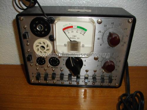 Tube Tester EMC 211; Electronic (ID = 1759739) Equipment