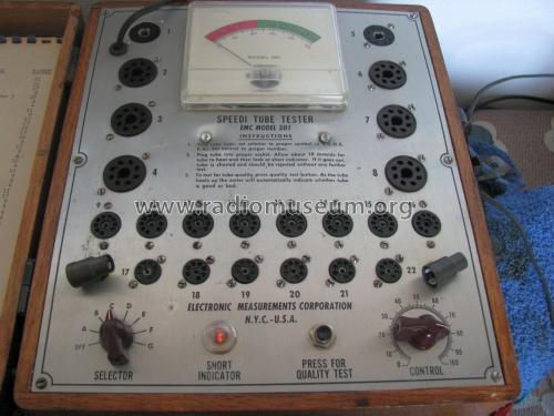 Speedi Tube Tester EMC-301; Electronic (ID = 893224) Equipment