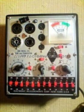 Tube and Transistor Tester EMC-215; Electronic (ID = 536176) Equipment