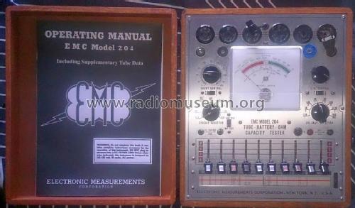 Tube-Ohm-Capacity Tester 204; Electronic (ID = 2546055) Equipment