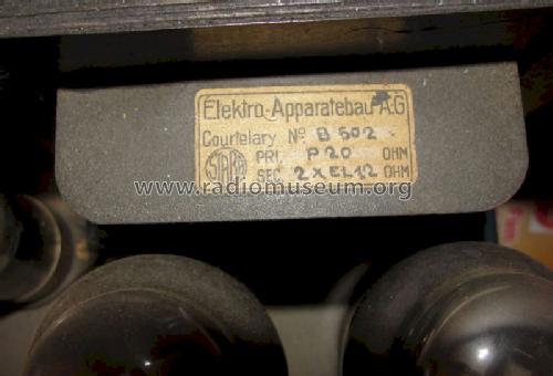 Mono Amplifier P20; Electronic; Lausanne (ID = 1012268) Ampl/Mixer