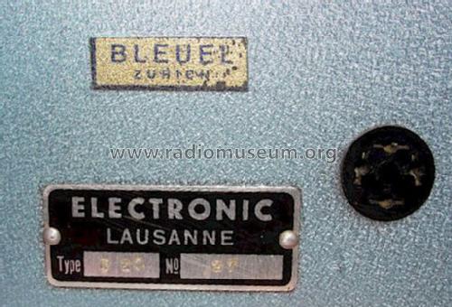 Mono Amplifier P20; Electronic; Lausanne (ID = 1012270) Verst/Mix