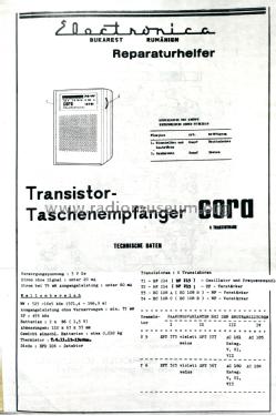 Cora 6TR; Electronica; (ID = 2681449) Radio