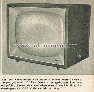 National VS 43-614; Electronica; (ID = 2608493) Television