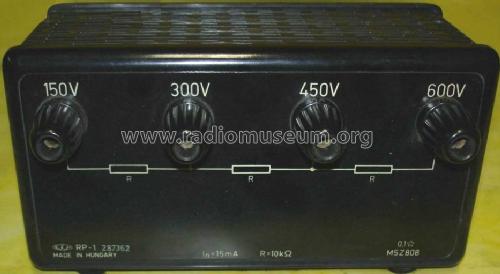 Feszültségmérő Előtét RP-1; Elektromos (ID = 1700038) Equipment