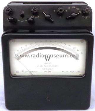 Laboratóriumi Preciziós Wattmérő / Watt Meter LEWa 2,5 A; Elektromos (ID = 1879846) Equipment