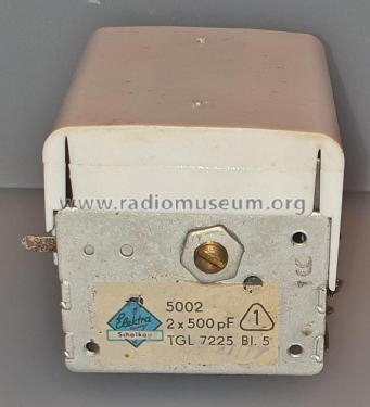 Drehkondensatoren ; Elektra OHG Oelsner (ID = 3032389) Radio part