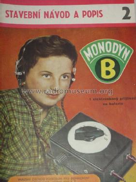 Monodyn B; Elektra, Pražský (ID = 388837) Radio