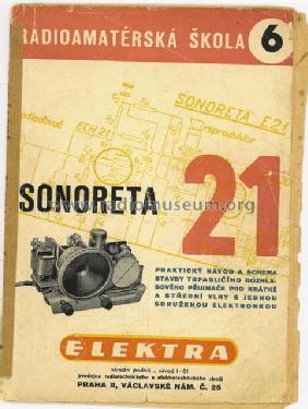 Sonoreta E21; Elektra, Pražský (ID = 164892) Radio