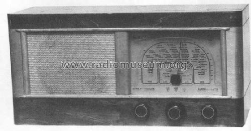 Rex Radio 54-3; Elektrisk Bureau EB; (ID = 367114) Radio
