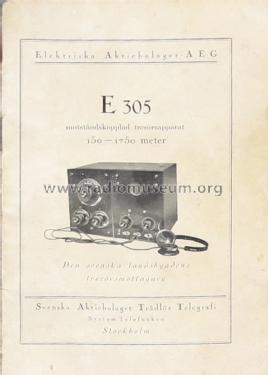 E304; Elektriska (ID = 2944529) Radio