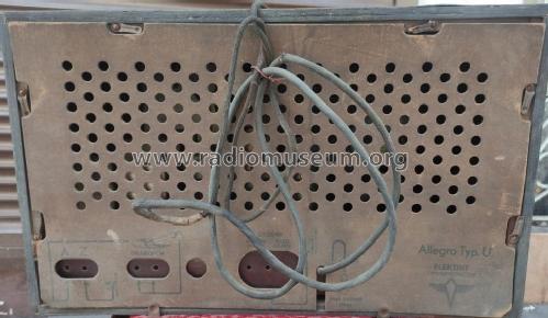 Allegro U; Elektrit, Wilno (ID = 2981712) Radio