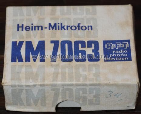 Heim-Mikrofon KM7063; Elektro-Akustik (ID = 2803856) Mikrofon/TA