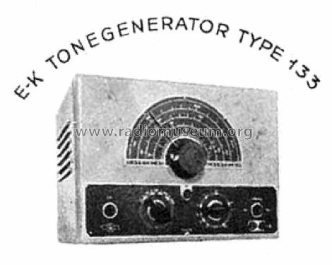 Tonegenerator Type 133; Elektro-Kontrol; (ID = 1531382) Equipment