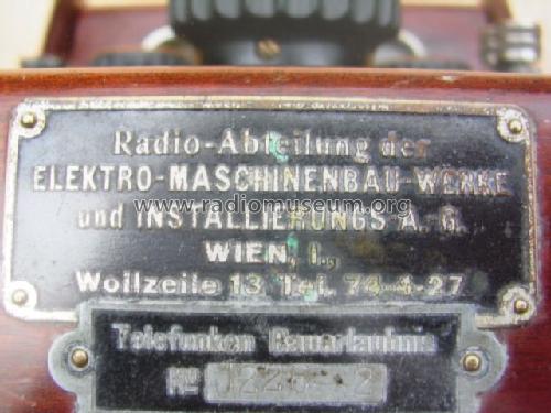 J226-2; Elektro-Maschinenbau (ID = 653001) Radio