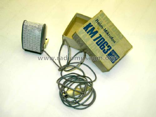 Heim-Mikrofon KM7063; Elektro-Akustik (ID = 588898) Microphone/PU