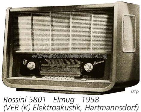 Rossini 5801; Elektroakustik (ID = 1561) Radio