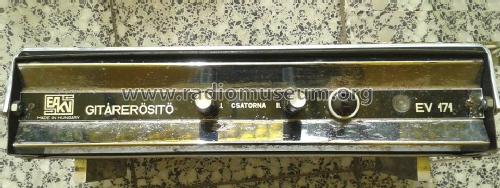 Gitárerősítő - Guitar Amplifier EV-171; Elektroakusztikai és (ID = 2145410) Ampl/Mixer