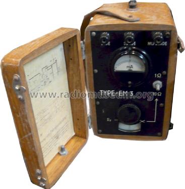 Erdungswiderstandmessgerät EM 3; Elektrodyn, Emanuel (ID = 1215096) Equipment