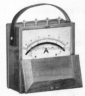 Tragbare Dreheisen-Instrumente Laboratoriumsausführung; Elektrodyn, Emanuel (ID = 207189) Equipment