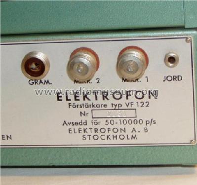 VF122; Elektrofon A.B.; (ID = 1128143) Ampl/Mixer