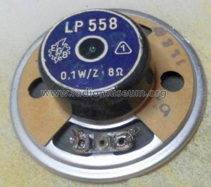 Lautsprecherchassis LP558; Elektrogerätebau (ID = 2530083) Speaker-P