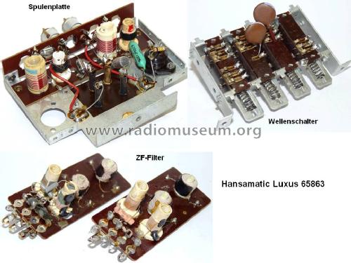 Hansamatic Luxus 65863; Elektrohansa; Wien, (ID = 1810987) Radio