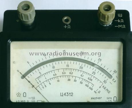 Комбинированный прибор Ц4312 Multimeter C4312; Elektroizmeritel, (ID = 2487614) Equipment