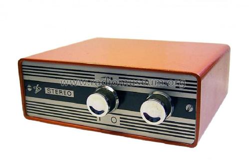 Stereo-Kopfhörerverstärker 6201-02; Elektromat, VEB; (ID = 278400) Ampl/Mixer