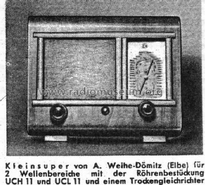 Kleinsuper ; Elektromechanik- (ID = 2506393) Radio