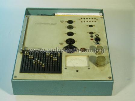 Röhrenprüfgerät RPG64A; Elektromess Dresden; (ID = 495289) Equipment