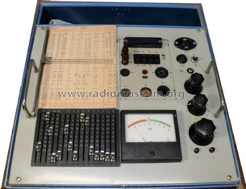 Röhrenprüfgerät RPG70; Elektromess Dresden; (ID = 3068258) Equipment